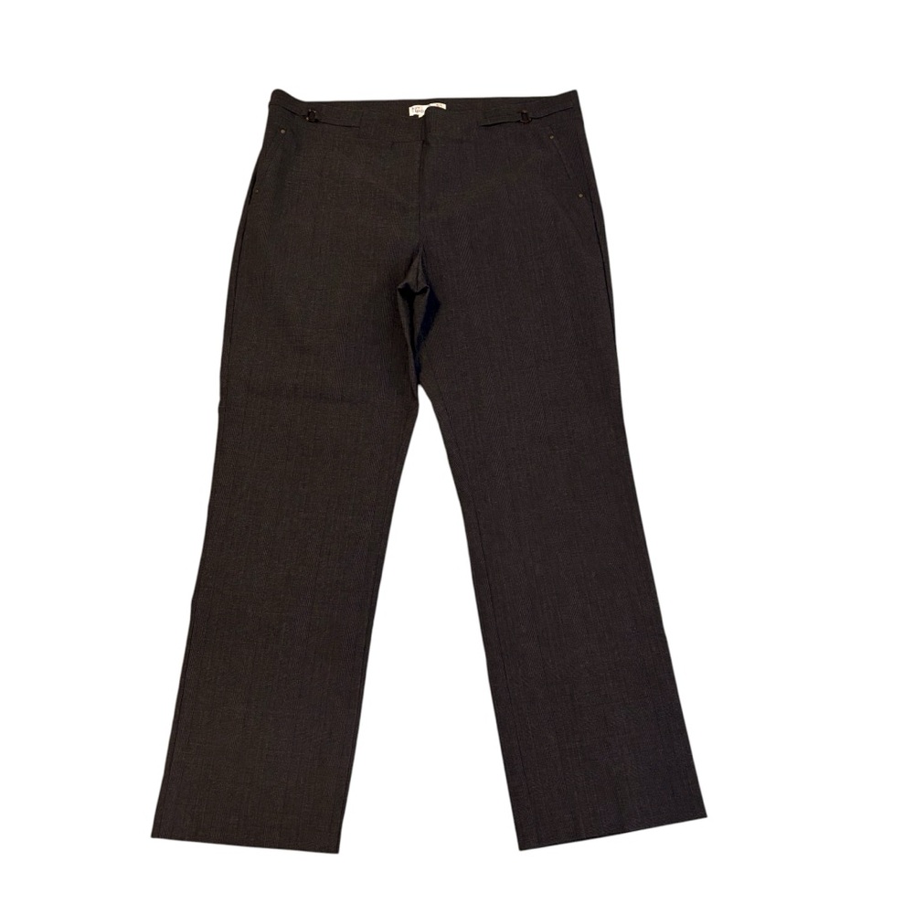 89th & Madison Brown Y2K Straight Leg Trousers Size XL
